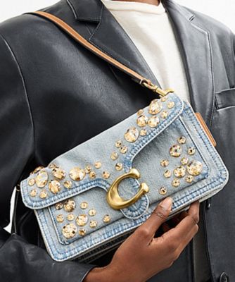 ＜COACH＞タビー　ショルダー　バッグ　２６・クリスタル